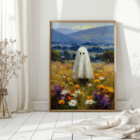 The Ghost Among Wildflowers