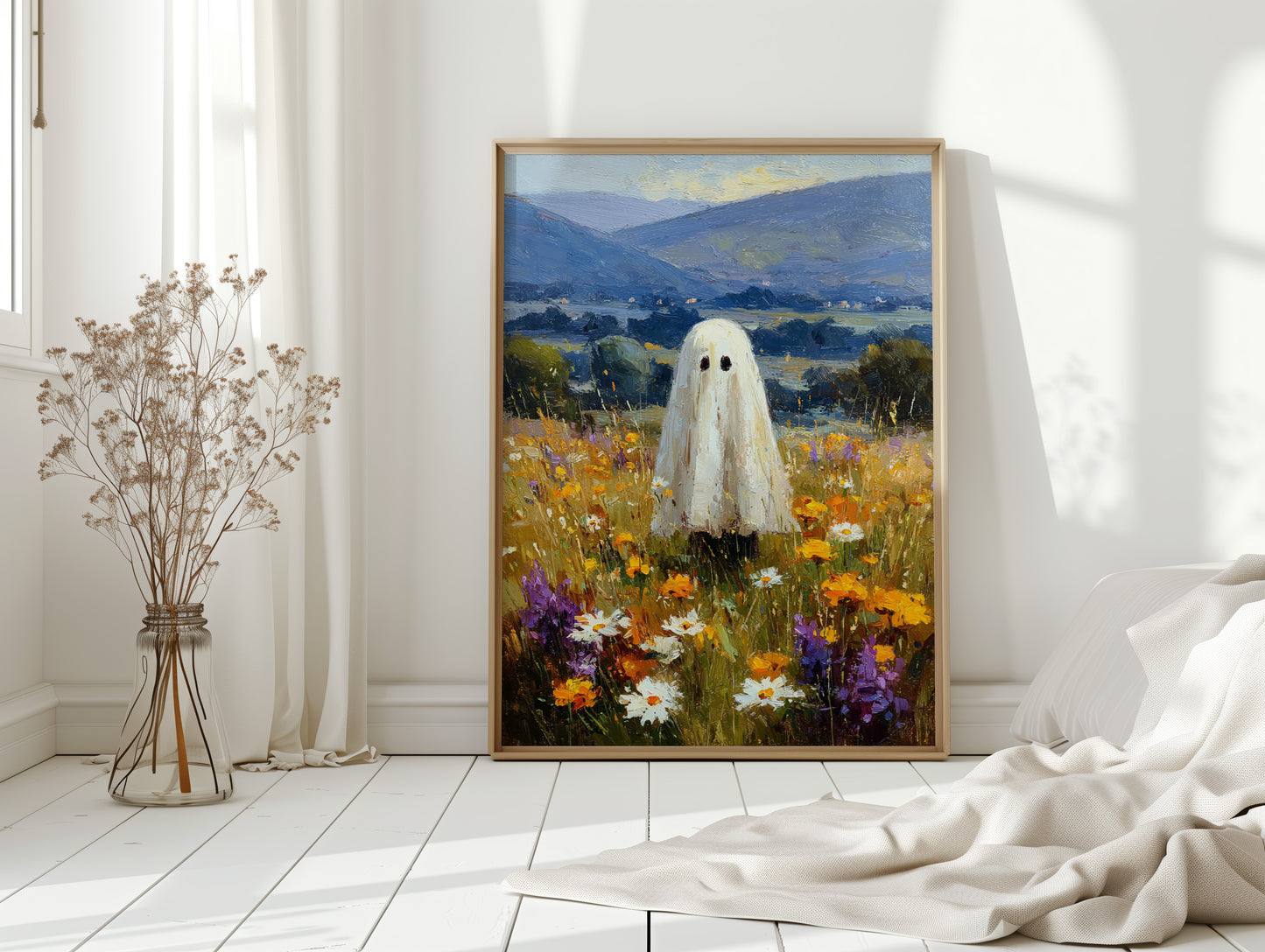 The Ghost Among Wildflowers