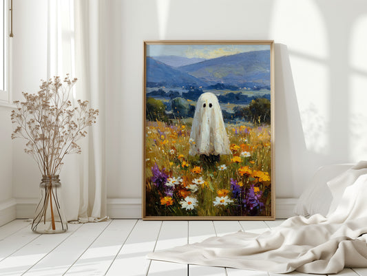The Ghost Among Wildflowers