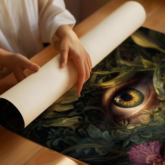 Jungle Watches Through Amber Light