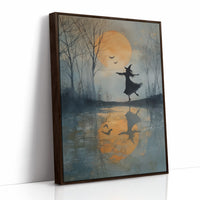 Moonlit Dance Across Still Waters