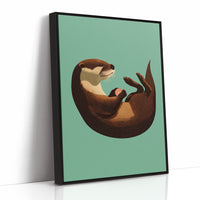 Otter and Its Shell