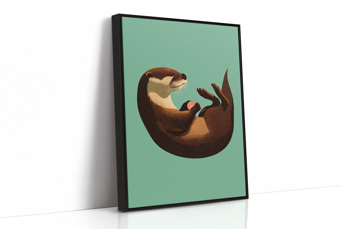 Otter and Its Shell