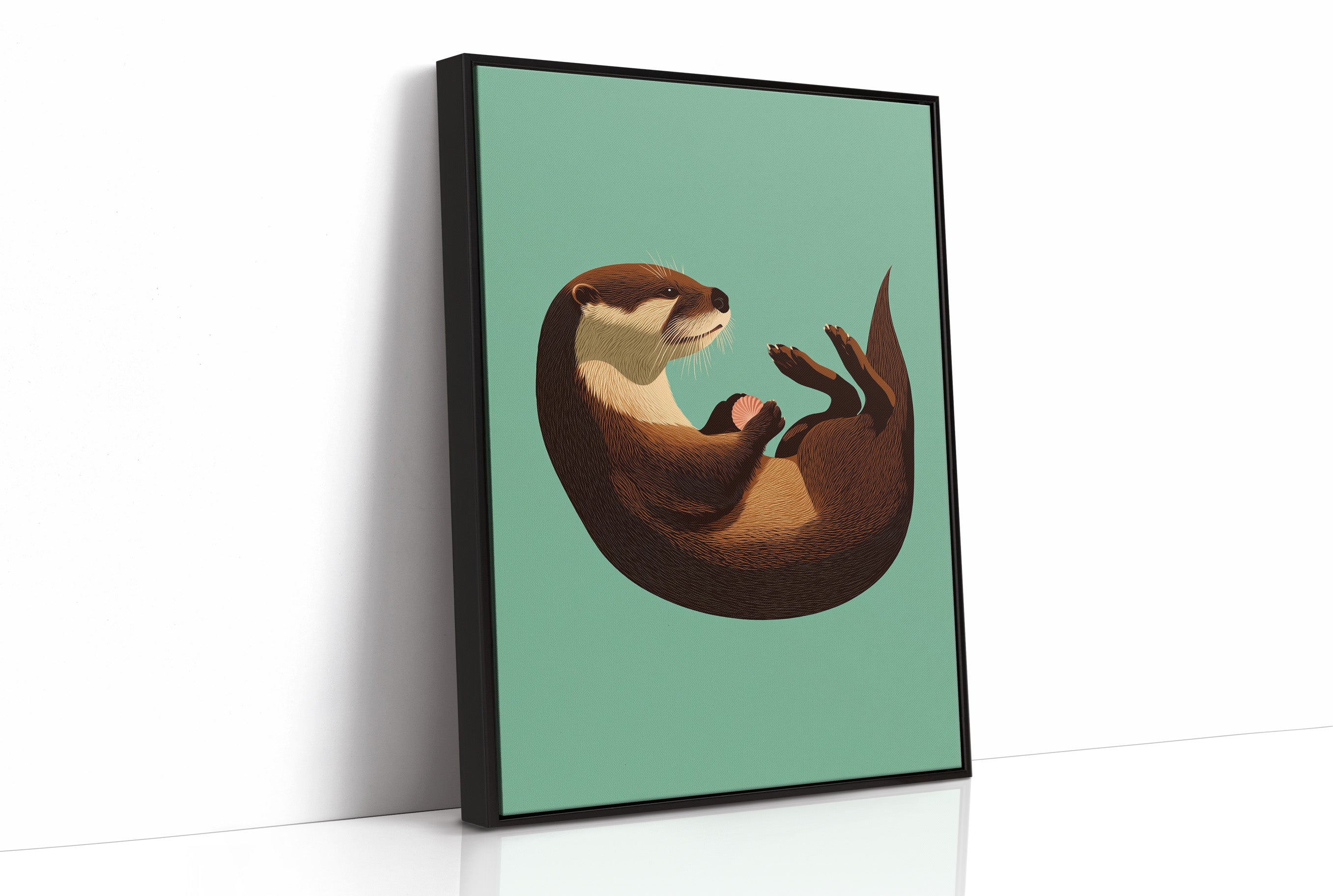 Otter and Its Shell