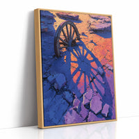 Wagon Wheel, Desert Sunset Shadow
