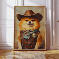 Pomeranian Wild West Deputy