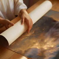 Celestial Profile In Golden Hour