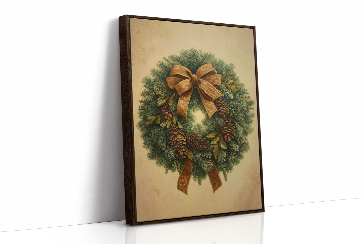 Pine Garland Tells December Stories