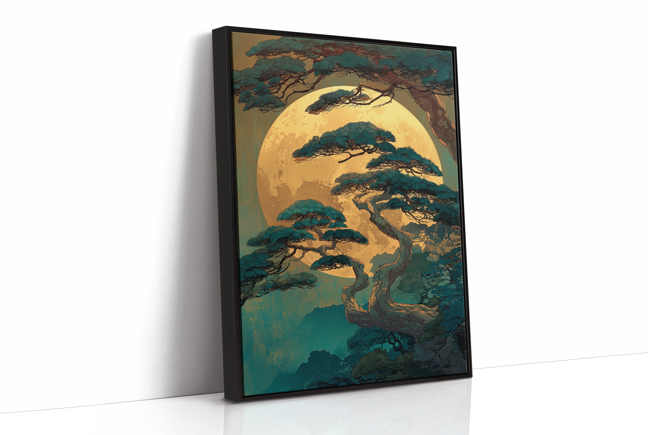 Moonlit Pines Tell Ancient Tales