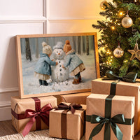 Winter Friends Share Secret Snow Tales
