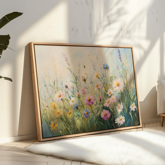 Summer Daisies Dance In Light