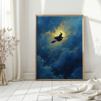 Soaring Through Midnight's Embrace
