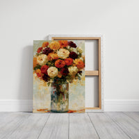 Roses in a Jar, Autumn Glow