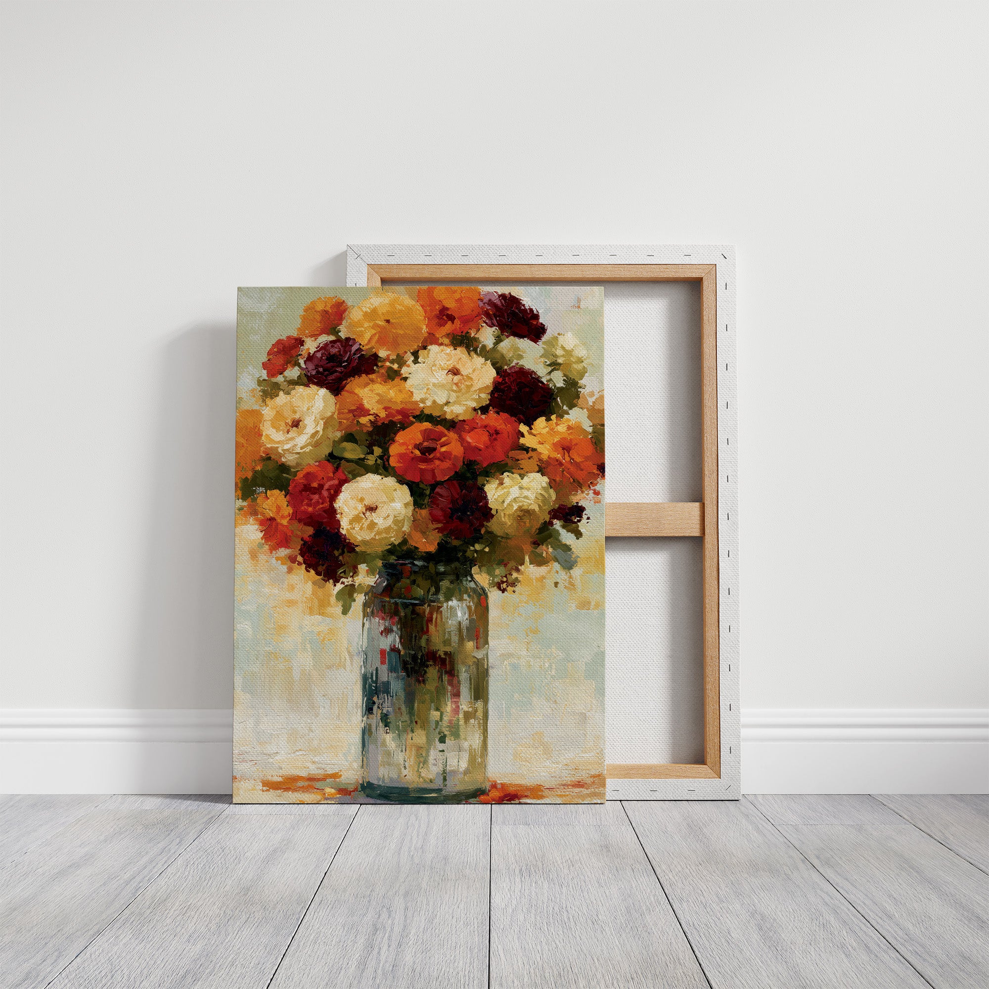 Roses in a Jar, Autumn Glow