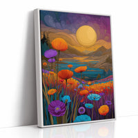 Poppies Bow To Golden Tide