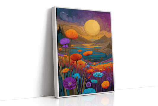 Poppies Bow To Golden Tide