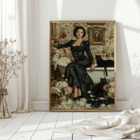 Elegance Amongst Velvet Petals