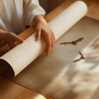 Twilight Hunters Cross Sepia Skies