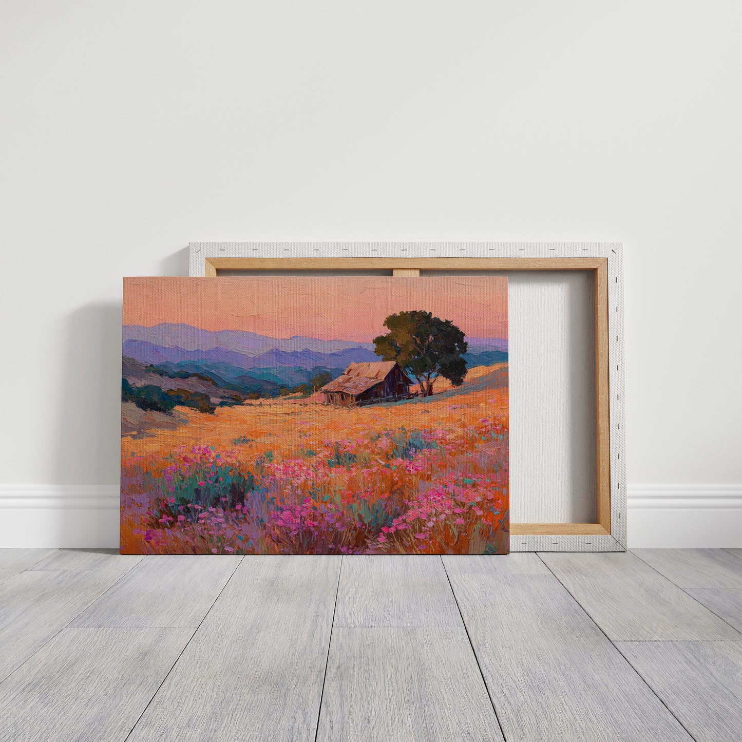 Sunset Over Fields of Gold