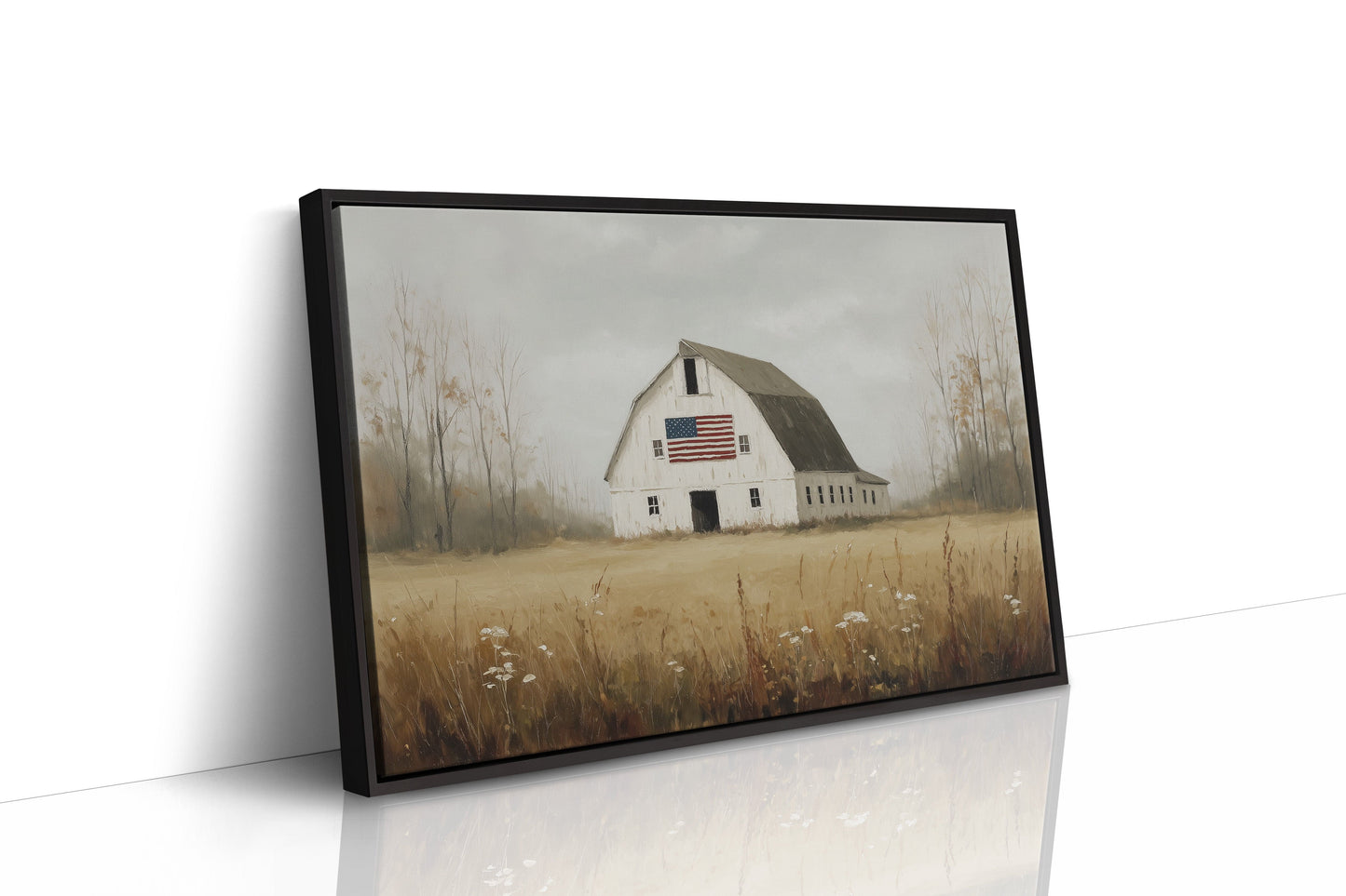 Prairie Stars Above Heartland Barns