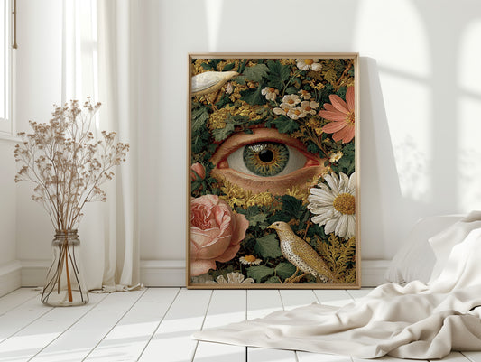The Eye Beneath Nature's Veil