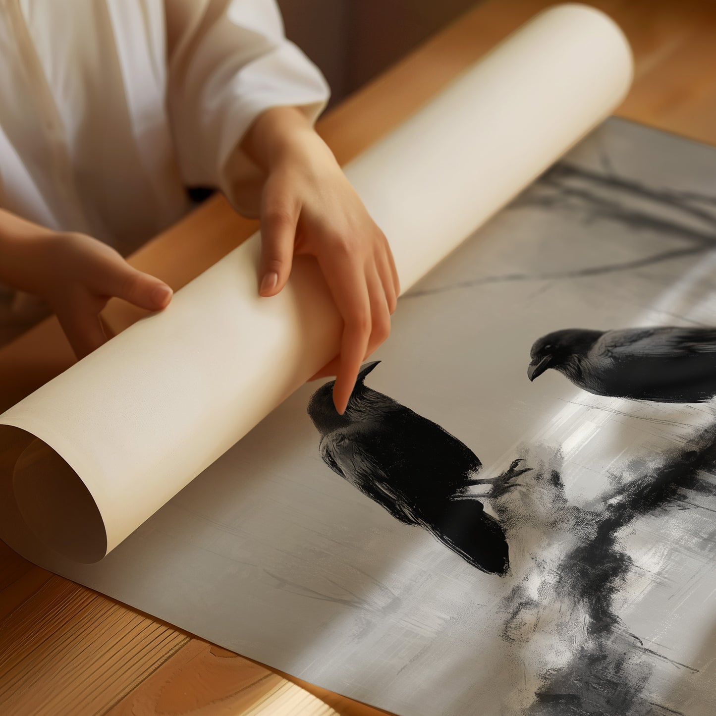 Ravens Share Winter's Quiet Secret