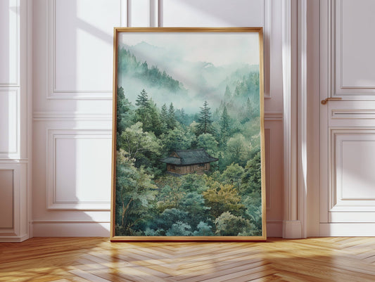 Mountain Mist Shelters Ancient Temple