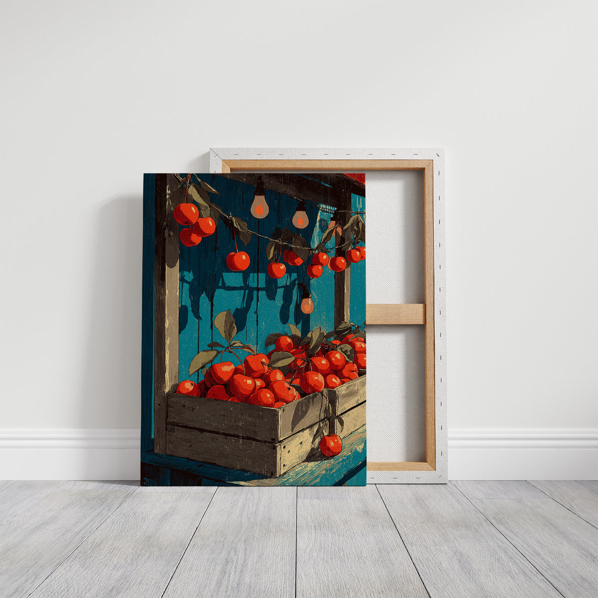 Farm Stand: One Apple Escaped the Crate