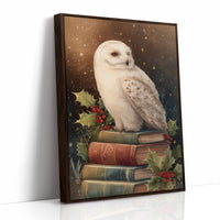 Winter's Scholar Among Ancient Tomes