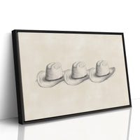 Three Hats Tell Ranch Tales