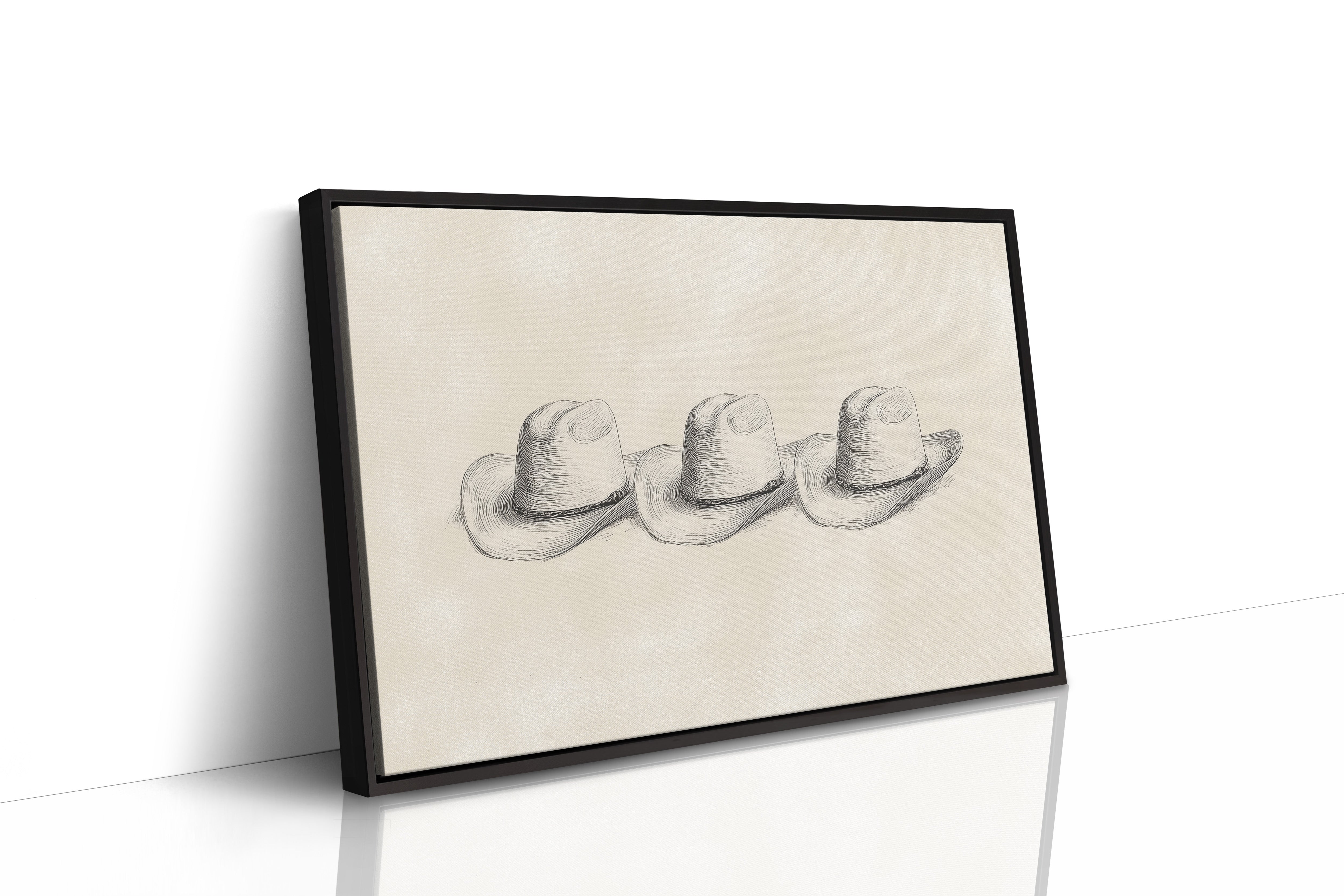 Three Hats Tell Ranch Tales
