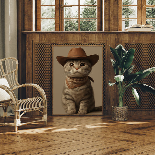 A Feline Cowboy's Daydream
