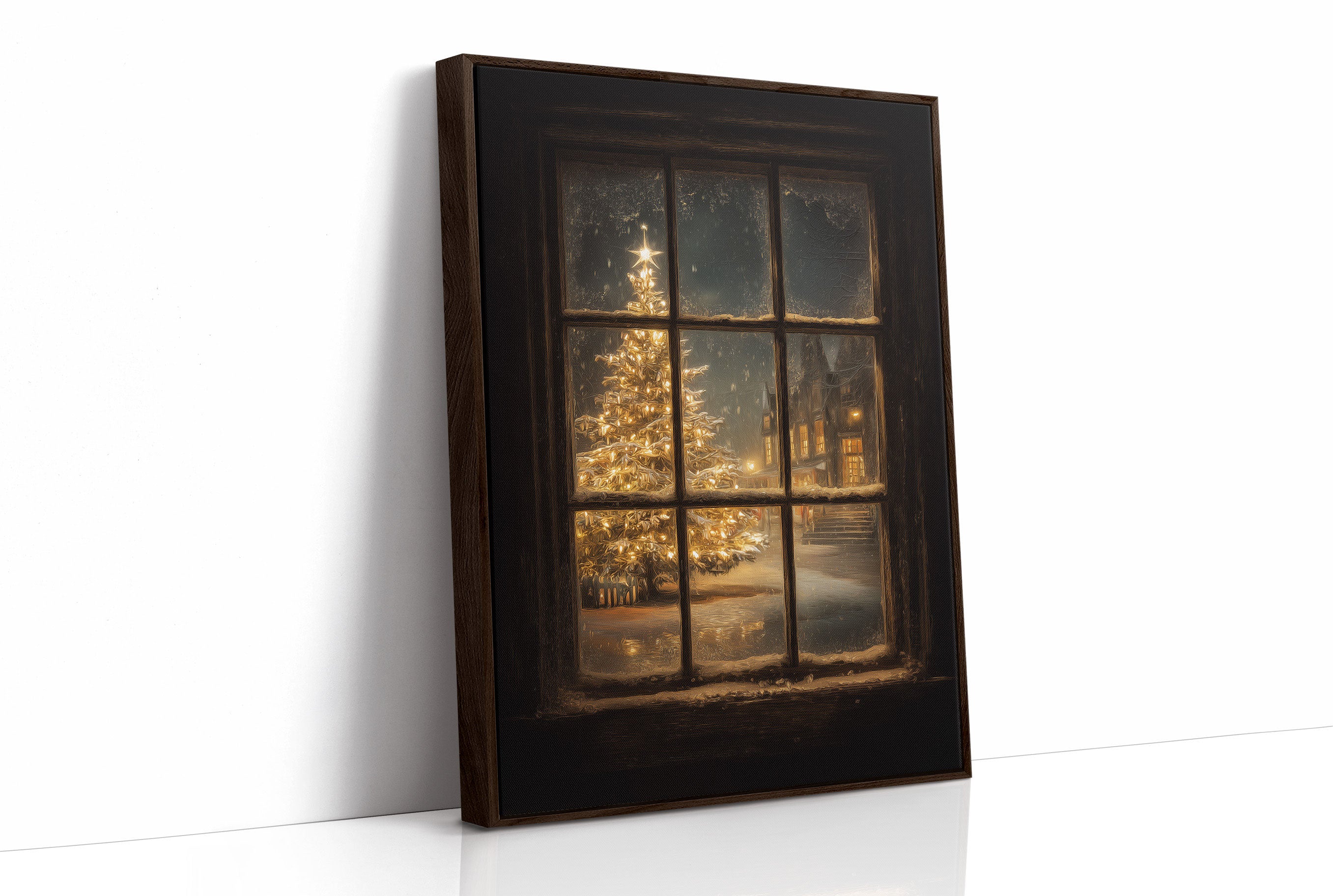 Winter's Light Through Frosted Panes