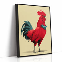 Scarlet Rooster Stance