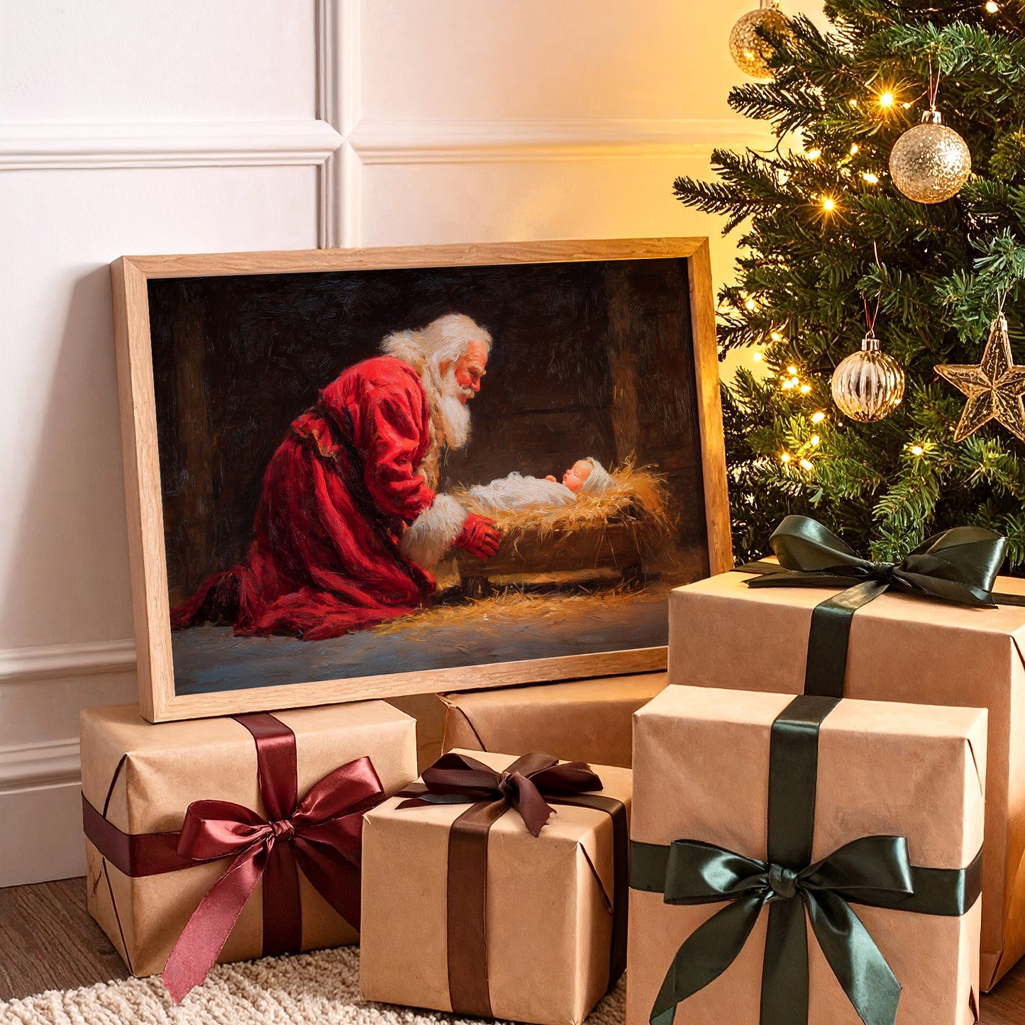 First Gift On Christmas Morning