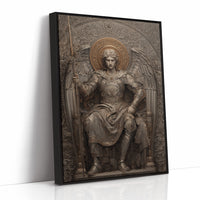 Celestial Guardian's Gilded Throne