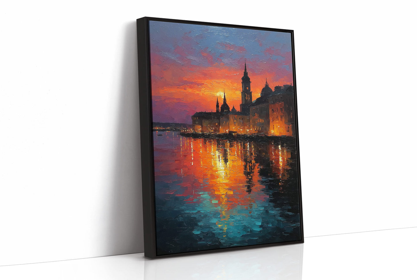 The City That Glows at Dusk