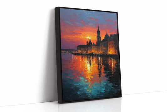 The City That Glows at Dusk