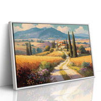 Golden Road to the Hillside Villa