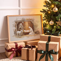 Sacred Light Illuminates Winter's Night