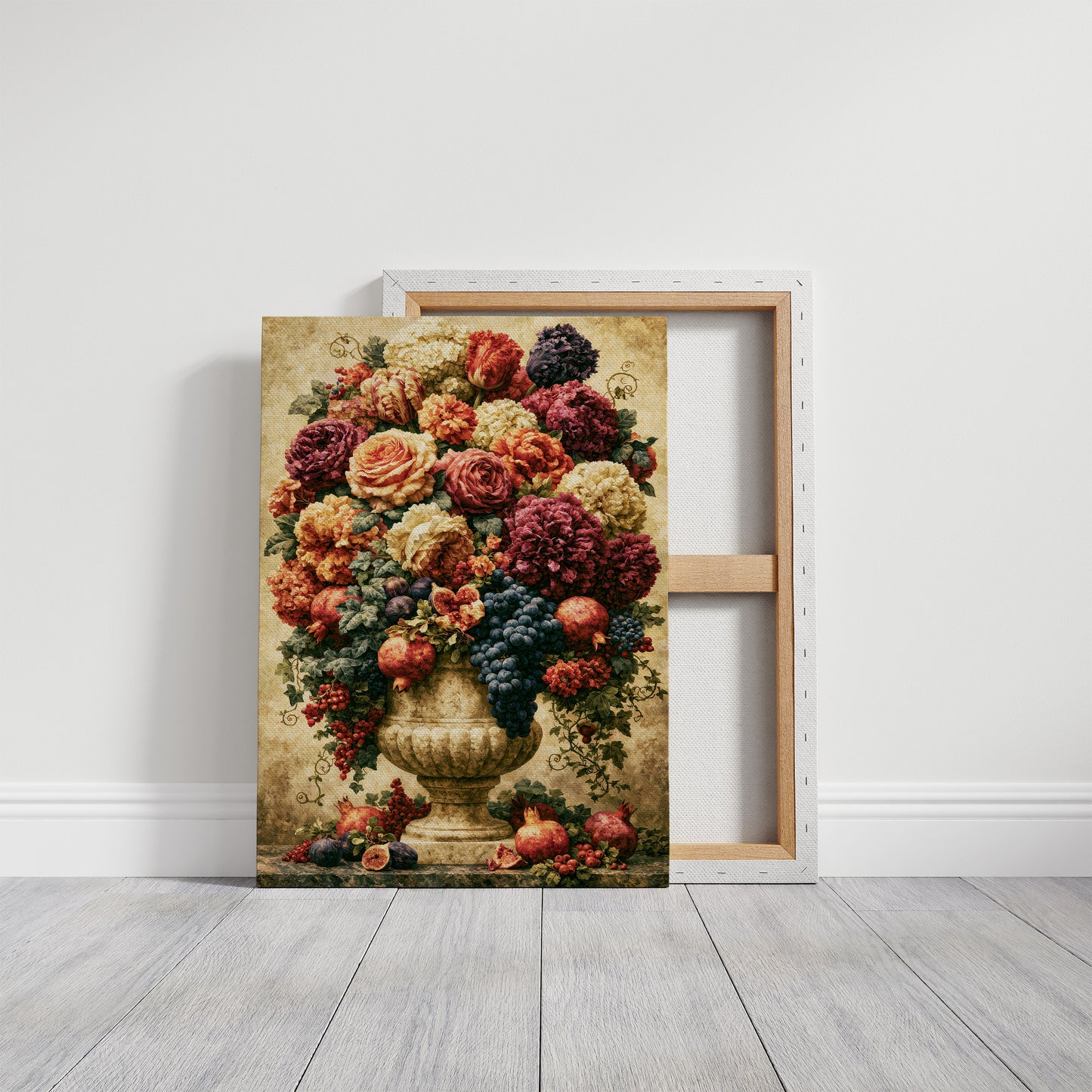 Grapes, Figs & Roses Grand Urn