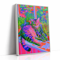 Neon Tabby Garden Nap