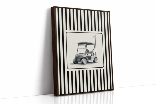 Minimal Golf Cart Sketch