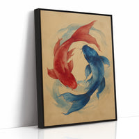 Koi Circle Their Ancient Dance