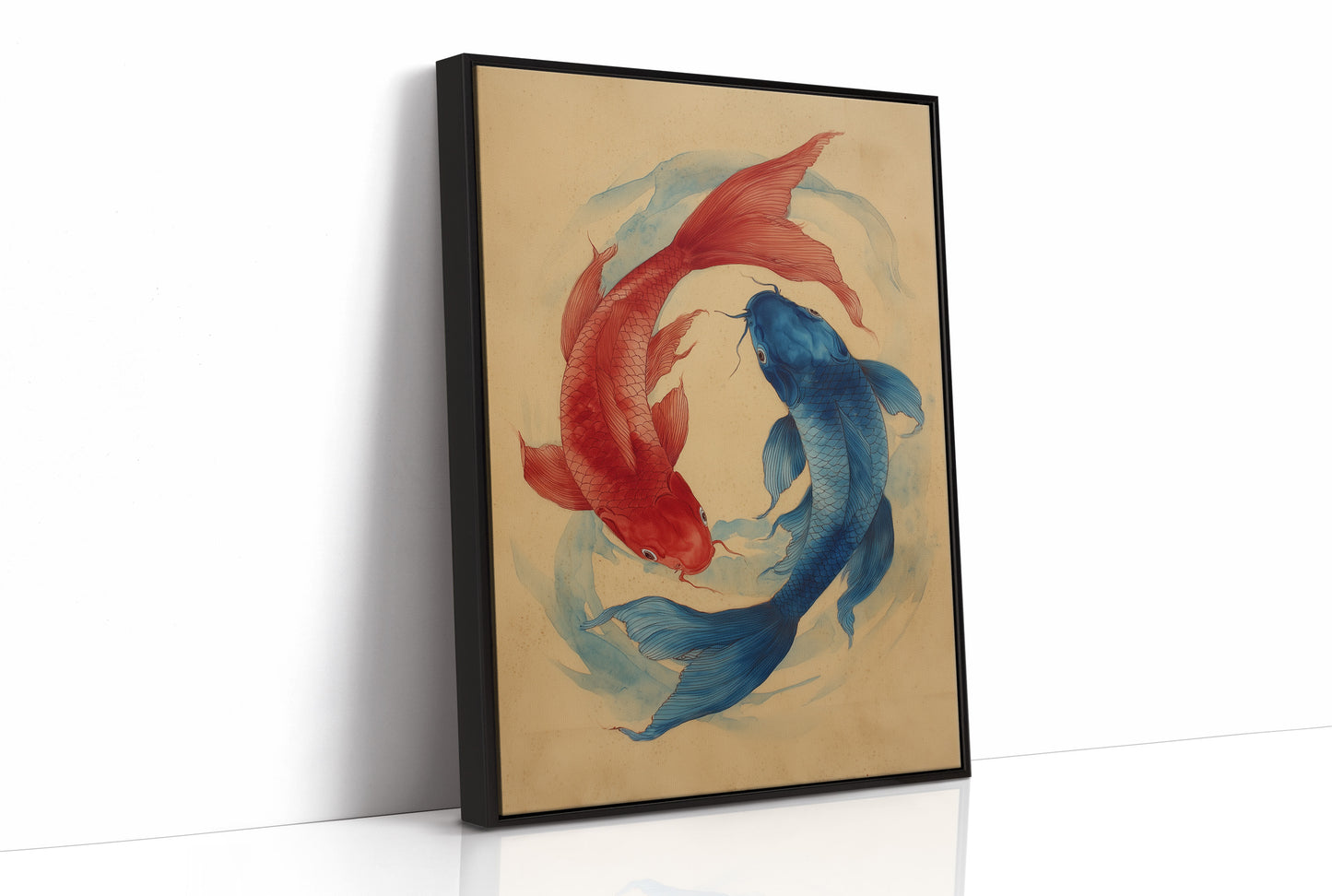 Koi Circle Their Ancient Dance