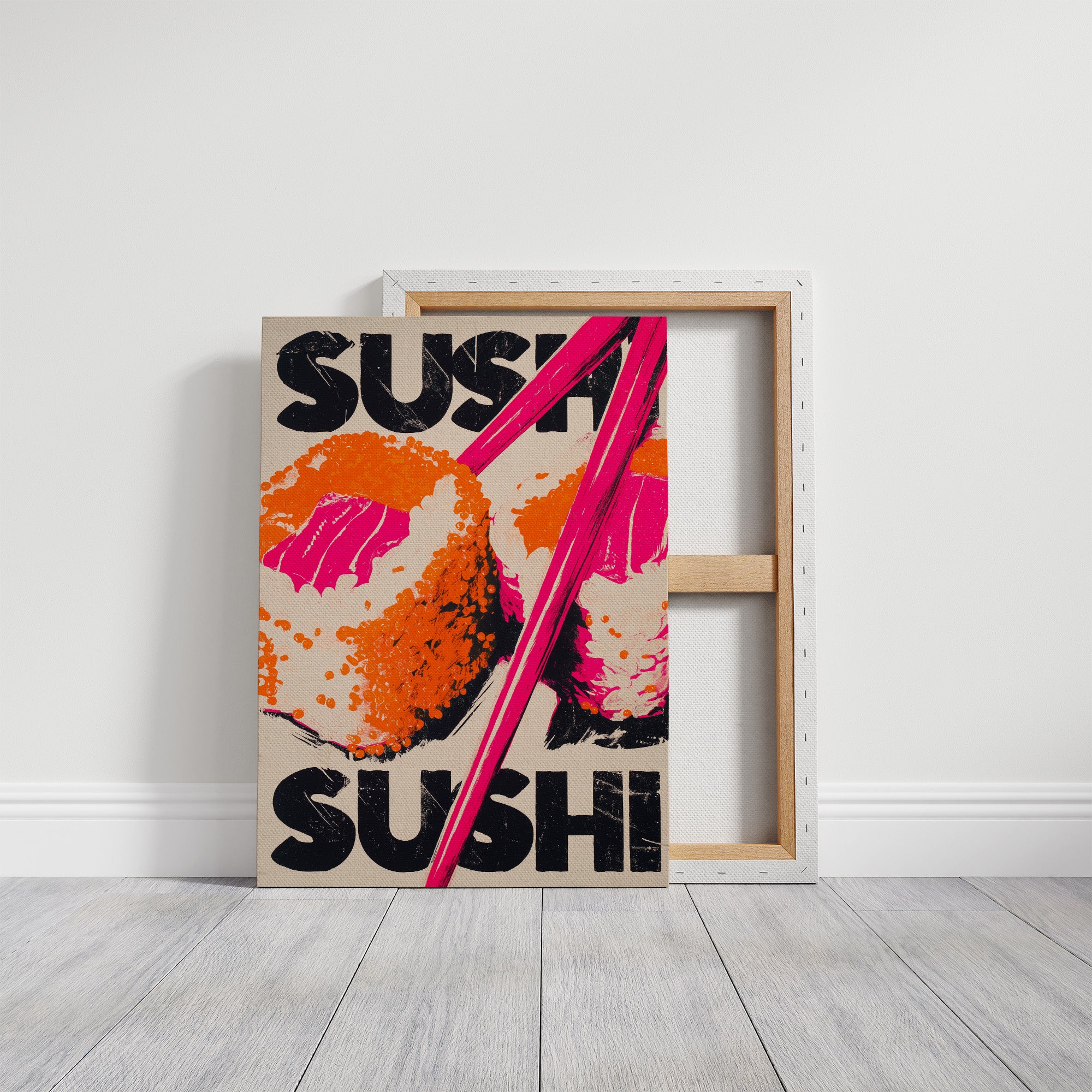 Bold Letters Dance In Neon Heat