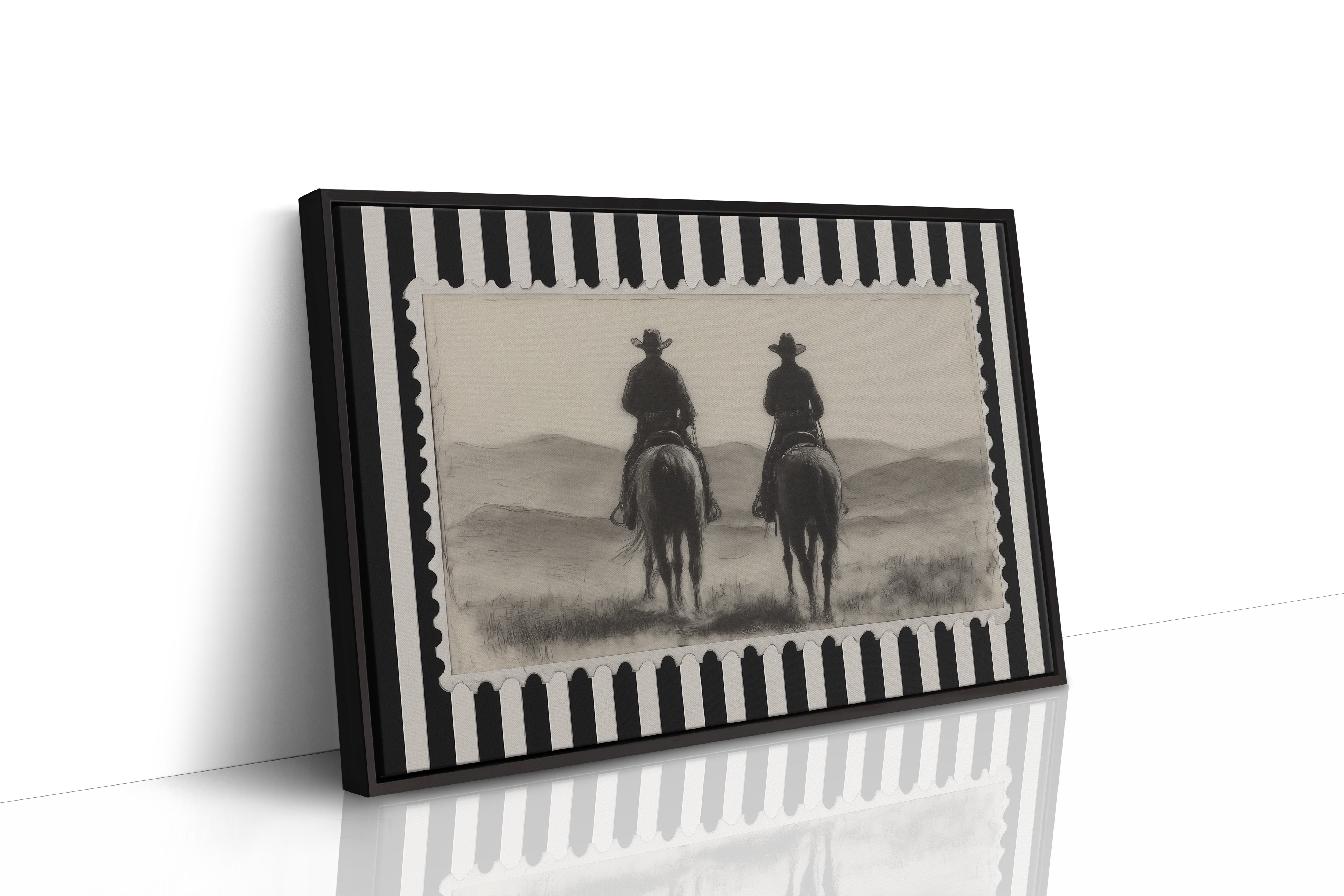 Morning Dust Carries Ranch Tales West