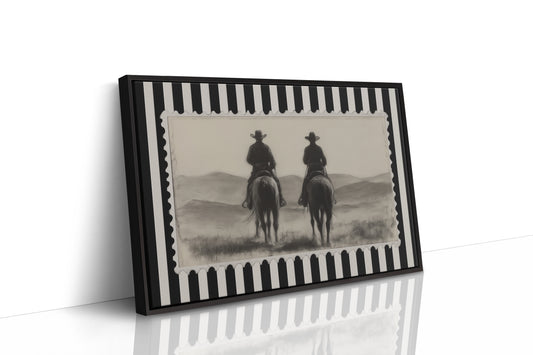 Morning Dust Carries Ranch Tales West