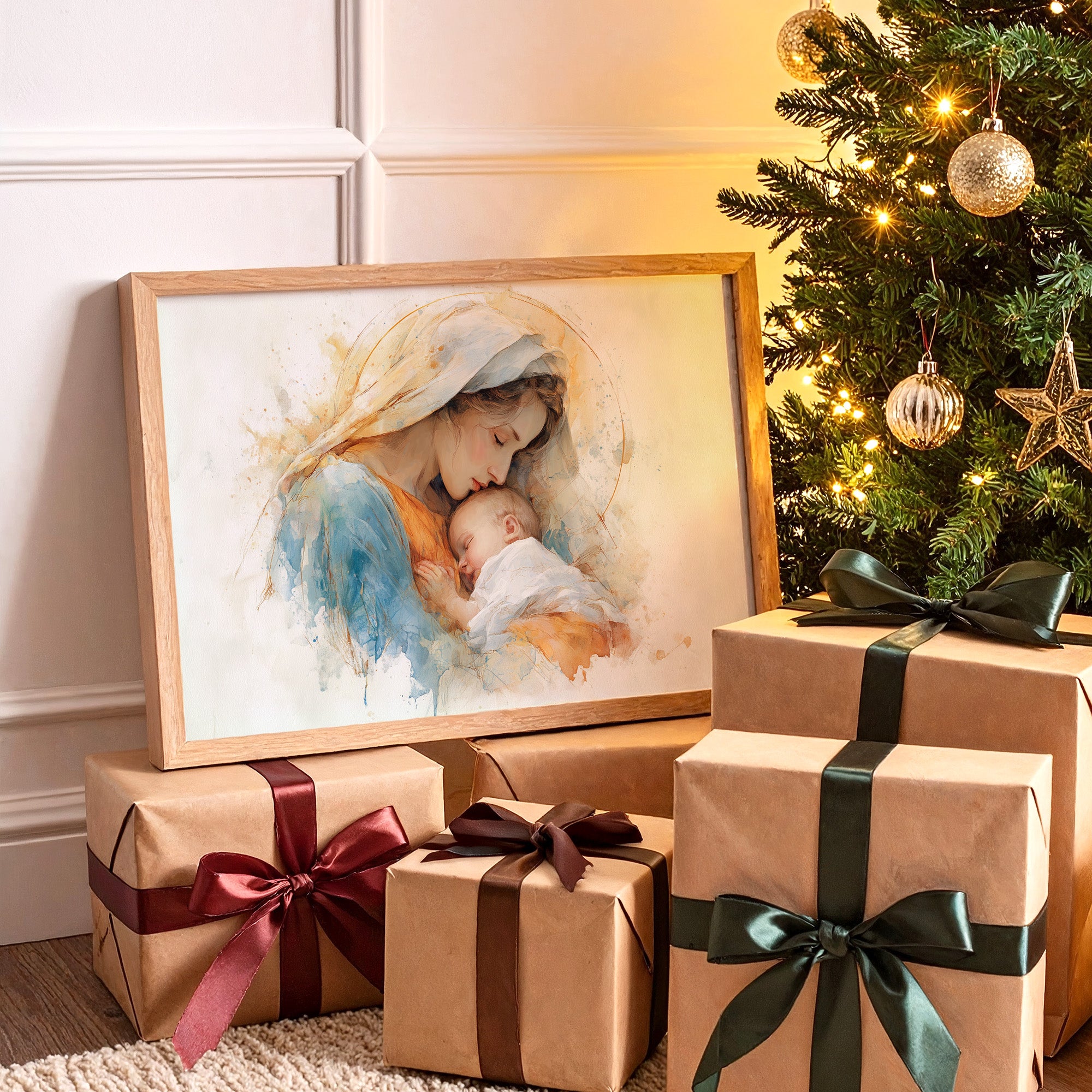 Sacred Love Painted In Morning Light