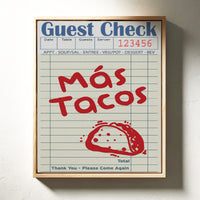 Taco Tuesday Orders Sweet Memories